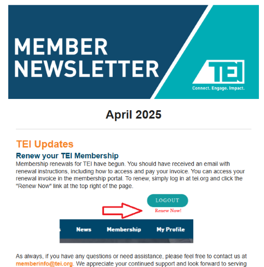Member Newsletter